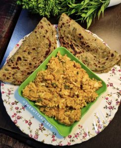 Egg Keema with Paratha, Egg keema recipe
